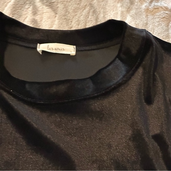 NWOT Les Amis Velvet Top - Picture 3 of 4